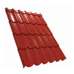 Металлическая черепица Skane 1175 x 1225 ALSN -PE 0.5-V2756 LINDAB