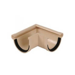 Ъгъл външен 90° PVC LG16 пясък NICOLL