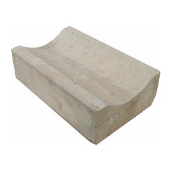 Бетонный желоб 26x16x8 см серый GEOTON