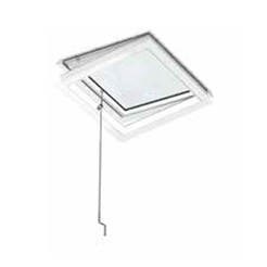 Flat roof window CVP 0073, 60 x 90 cm, manual control, with dome