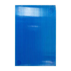 Панель из поликарбоната Синяя 10мм / 2 x 1.05м GUTTAGLISS DUAL
