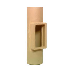 Ceramic chimney door UNI 16