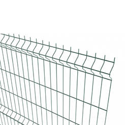 Galvanized fence panel Nylofor 3D Light II 2.03 x 2.5 m