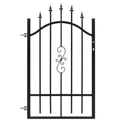 Fence door left 1.70 x 2.00 x 0.9m Vienna