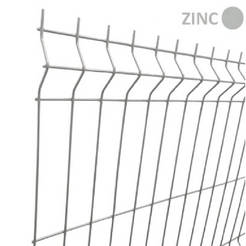 Панель заборная ф4мм оцинкованная 123х251см
