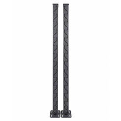 Zaunpfosten 1,50 m mit Kappe und Platte, Profil 60x60 mm, anthrazit RAL 7016 Stop ROSSIMA