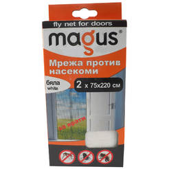 Anti-insect door net 140 x 220 cm, white