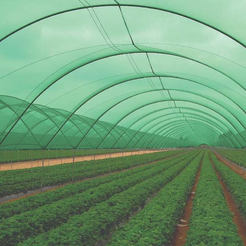 Сетка для ограждения затенение 90% 1,5м 88г/м2