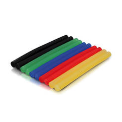 Комплект силиконови пръчки за цветно топло лепене Ф7.2мм, 100мм