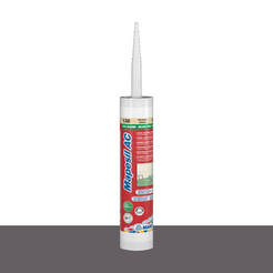 Sanitary Silicone Sealant Mapesil AC 119 London Gray 310ml MAPEI