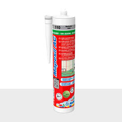 Sanitary silicone sealant Mapesil AC 111 silver-grey 310 ml MAPEI