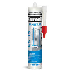 Sanitary silicone Ceresit CS 15 Premium 280ml multifunctional transparent