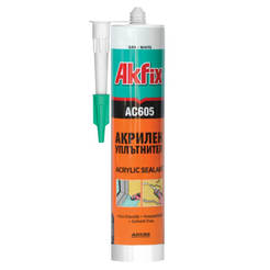 Acrylic sealant white AC605 310ml AKFIX