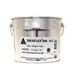 Ship glue for sealing wood 10 l black SikaFlex 298