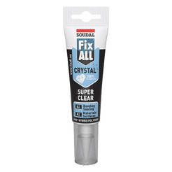 Universal assembly glue, transparent, 125ml Fix All Crystal