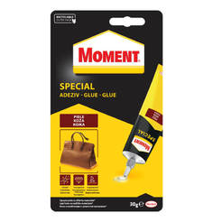 Монтажно лепило за кожа 30гр, прозрачно Moment Leather