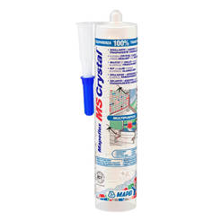 Adhesive-sealant 310ml transparent hybrid Mapeflex MS Crystal MAPEI