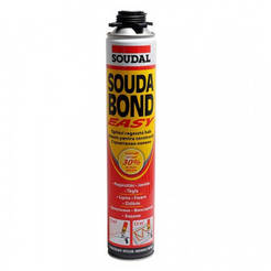 Pistol polyurethane foam for thermal insulation Soudabond easy SOUDAL 750ml