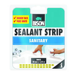 Silicone sanitary tape Sealant Strip 22mm x 3.35m-white