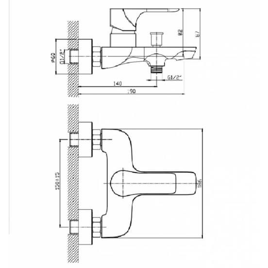 0102010712-2-stenen-smesitel-za-vana-dush-bez-aksesoari-6005007-inter-ceramic_552x552_pad_478b24840a