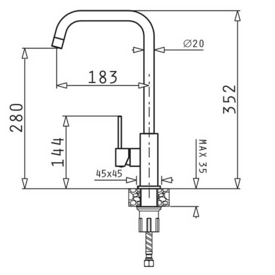 0102020380-01-smesitel-za-kuhnja-adelita-stojasht-granit-bezh-pyramis_552x552_pad_478b24840a