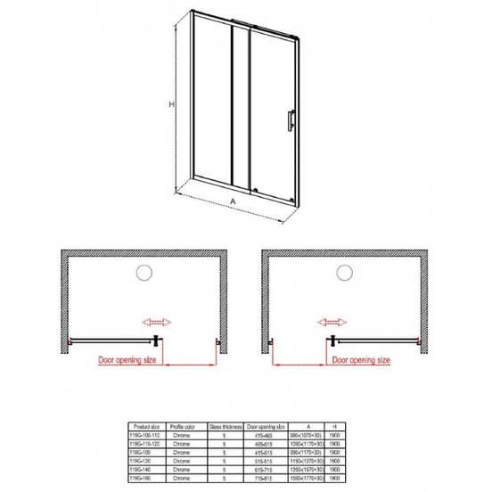 0105030696-2-paravan-za-banja-ot-120-140h190sm-cheren-profil-reguliruem-tonirano-styklo-inter-ceramic_552x552_pad_478b24840a