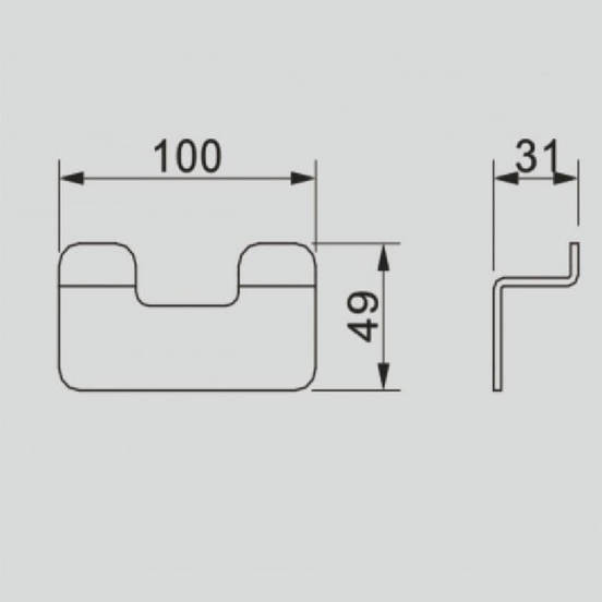 0106011840-1-zakachalka-za-banja-dvojna-cherna-elinor-5553-2-b-inter-ceramic_552x552_pad_478b24840a