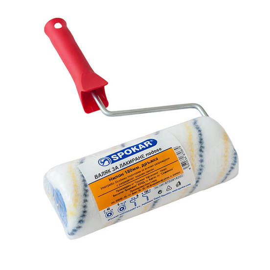 Paint roller NYLON 180mm x 48mm ⋆ MASTERHAUS