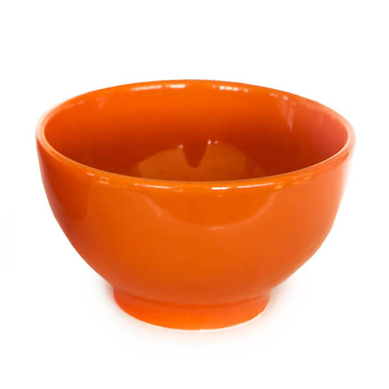 Ceramic round bowl ф15cm 600ml orange ⋆ MASTERHAUS