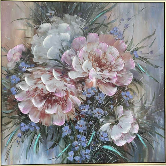 0607012044-2-kartina-s-ramka-80x80sm-maslena-rozovi-bozhuri-330827_552x552_pad_478b24840a