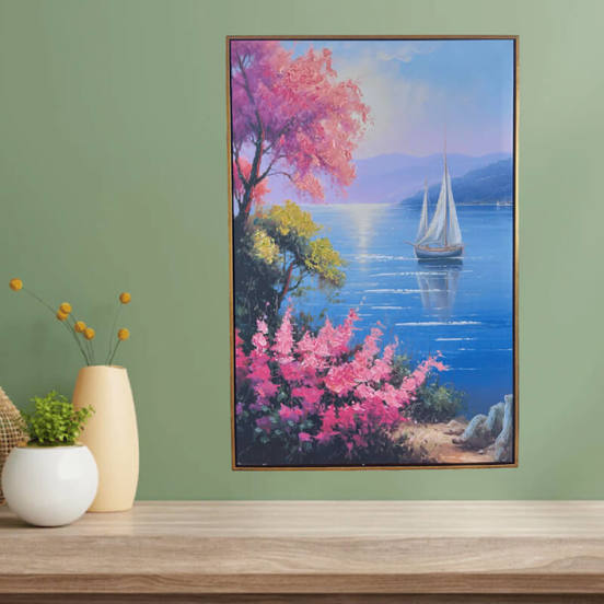 0607012186-1-kartina-s-ramka-60h90sm-lodka-v-planinsko-ezero_552x552_pad_478b24840a