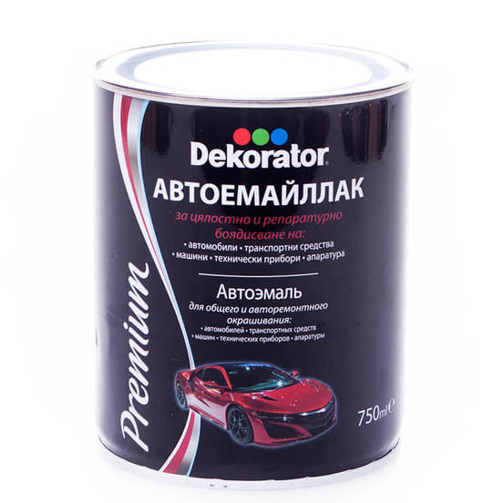 Эмаль автомобильная белая