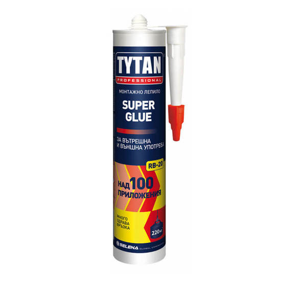 Universal mounting adhesive Tytan RB 20, 280ml., Beige ⋆ MASTERHAUS