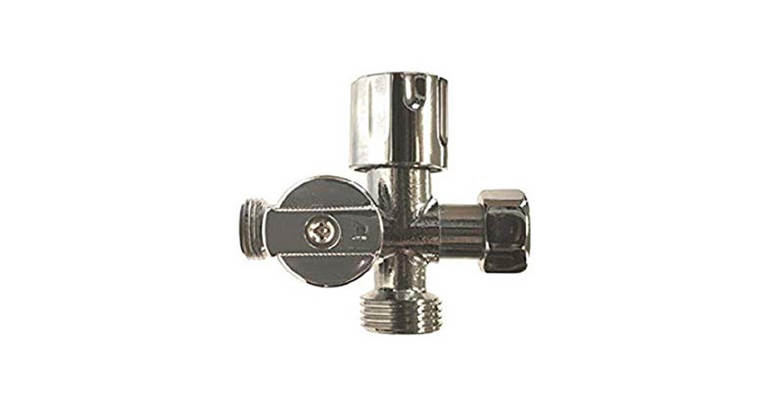 Кран за биде/WC вертикален 3/8*3/8*1/2, за казанче с долно водоподаване ...