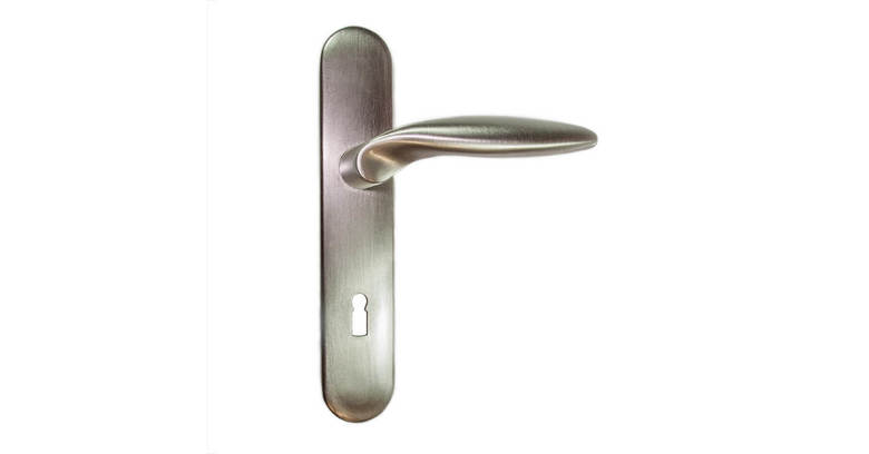 Ordinary door handle, 70mm satin Elena ⋆ MASTERHAUS