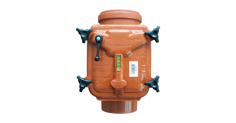 Възвратна клапа за вътрешна канализация PVC Ф110 ⋆ MASTERHAUS