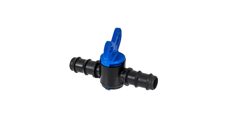 Кран для капельного шланга круглого ф16мм, 2 шт. ? MASTERHAUS?