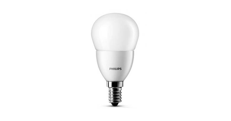 Светодиодна LED лампа сфера P48 4W (25W) E14 2700К PHILIPS ⋆ MASTERHAUS