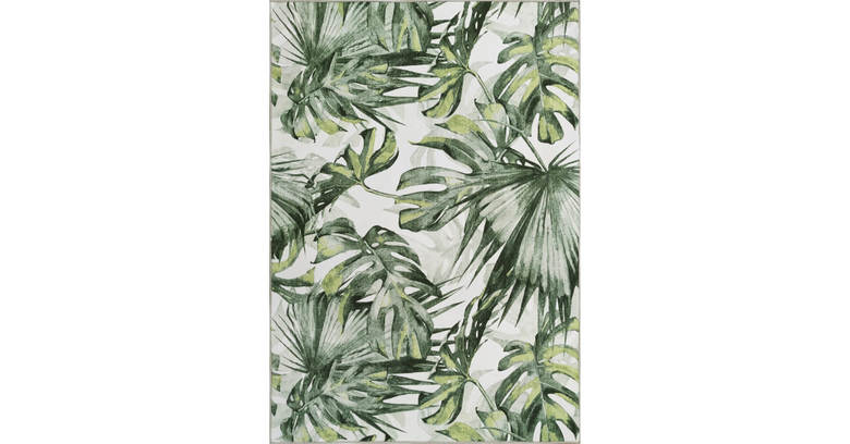 Пътека Хималая антислип 70х140 см палмови листа ⋆ MASTERHAUS