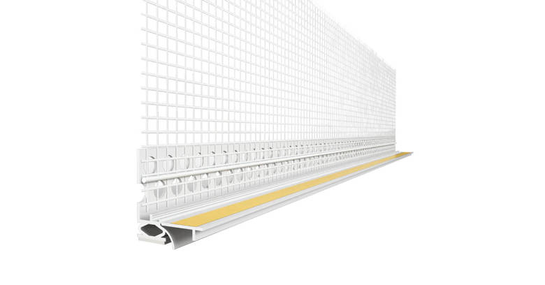 Профил PVC прозоречен с мрежа 2.40м LIKOV ⋆ MASTERHAUS